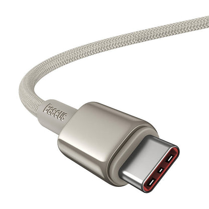 Cable USB-C do USB-C Baseus Tungsten Gold, 100W, 2m (złoty) - Product Image 5