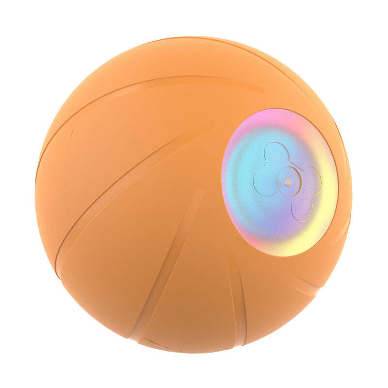 Interactive Cheerble Wicked Ball for Dogs (orange). - Product Image 1