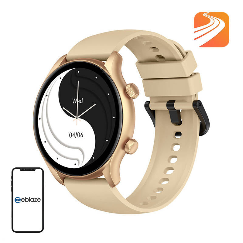 Zeblaze Btalk 3 Plus Smartwatch (Gold) - Image 1