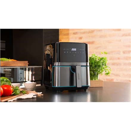 Cecotec Hot air fryer | Cecofry Full InoxBlack 5500 Pro | Power 1700 W | Capacity 5.5 L | Black inox/Black