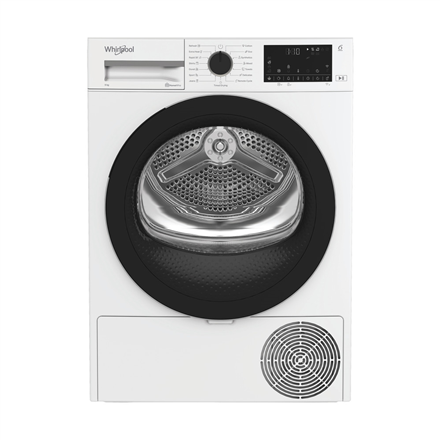 Whirlpool Dryer Machine | WP D9 WBS EE | Energy efficiency class D | Front loading | 9 kg | Heat pump | Digital | Depth 