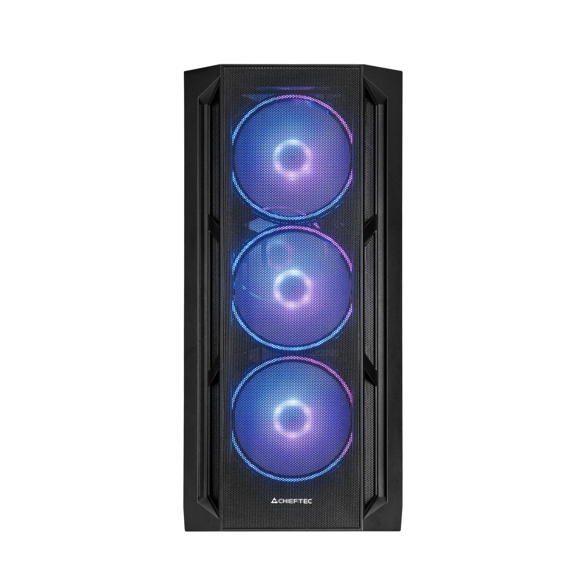 Case CHIEFTEC APEX LUMO Tower ATX EATX MicroATX MiniITX Colour Black GA-01B-L-OP