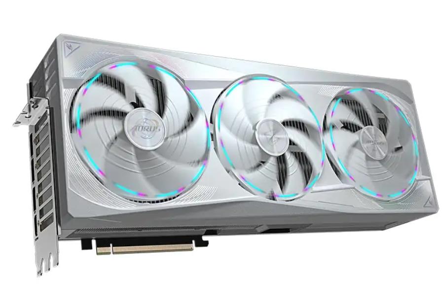 Graphics Card GIGABYTE NVIDIA GeForce RTX 5090 32 GB GDDR7 512 bit PCIE 5.0 16x GPU 2655 MHz Triple slot Fansink 1xHDMI 3xDisplayPort GV-N5090AORUSMICE-32GD