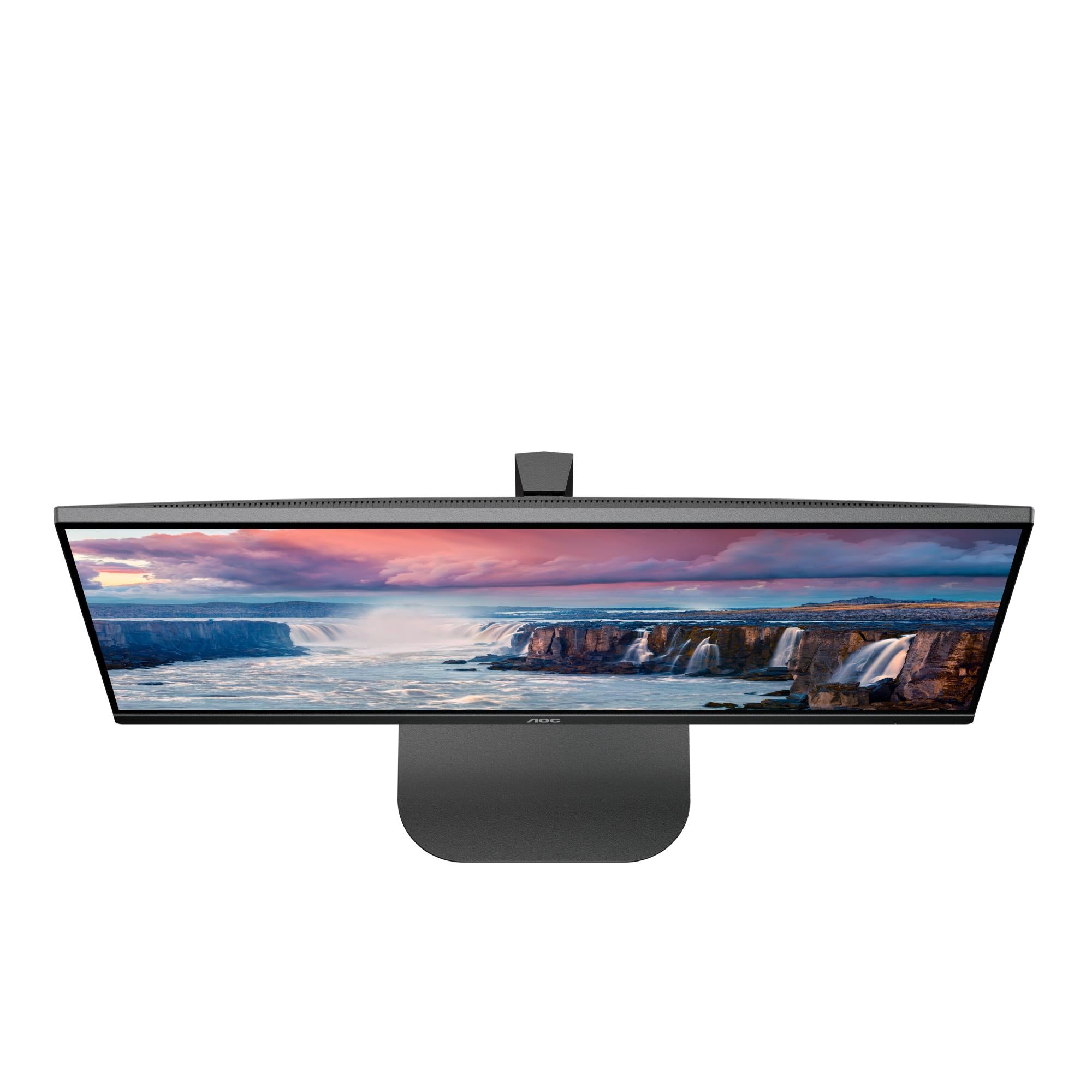 LCD Monitor AOC 27" Panel VA 2560x1440 16:9 75 Hz Matte 4 ms Speakers Swivel Pivot Height adjustable Tilt Colour Black Q27V5N/BK