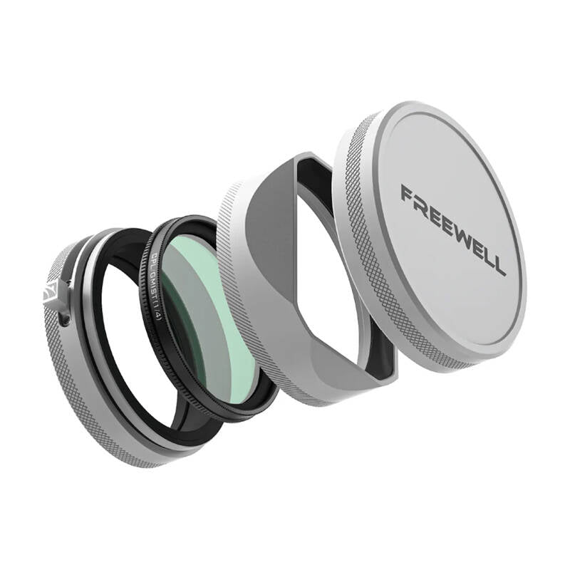 Freewell FujiX100 filter set with lens hood (silver) - Image 1