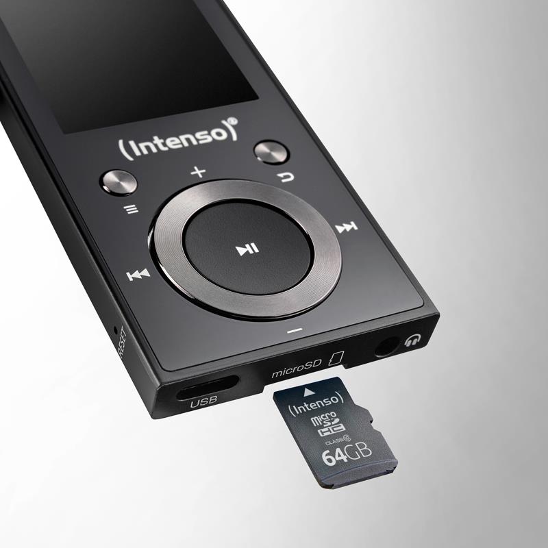 MP3 PLAYER 64GB BLACK/3717490 INTENSO