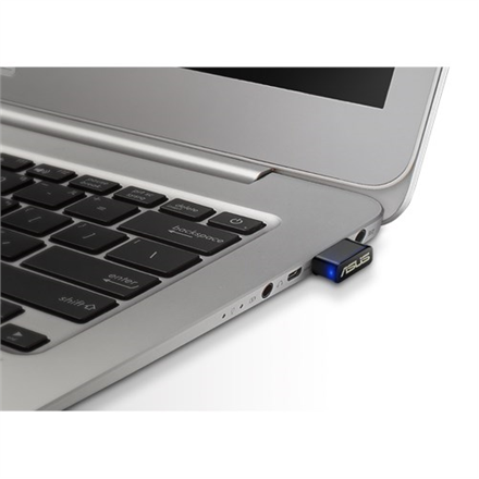 Asus | USB-AC53 NANO AC1200 Dual-band USB MU-MIMO Wi-Fi Adapter | 2.4GHz/5GHz | 36 month(s)