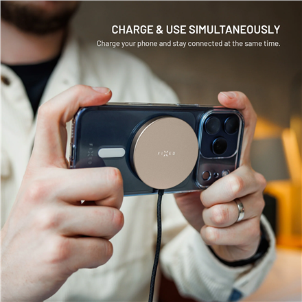 Fixed MagPad Slim wireless charger with Qi2.2, MagSafe support