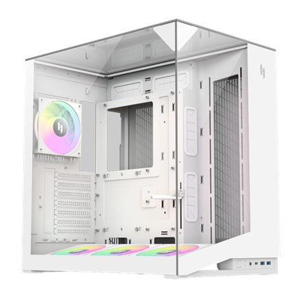 Gamemax Case | NEX C56 VC WH | ATX