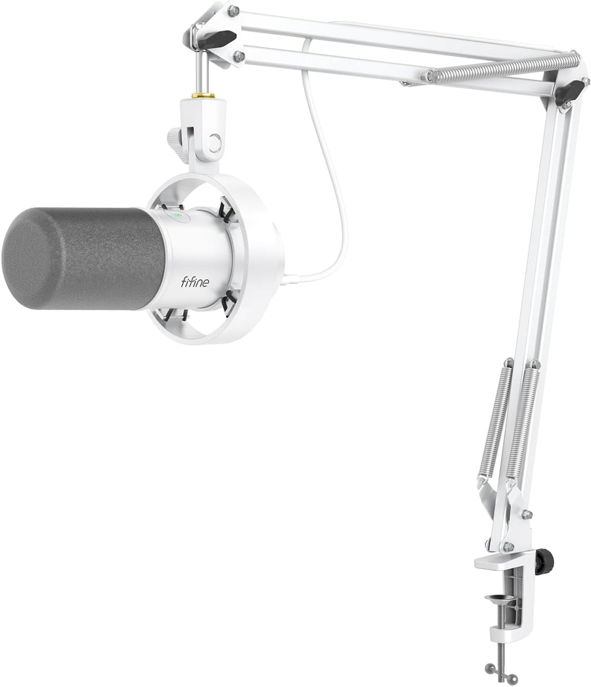 Fifine K688W dynamic microphone (white) - Image 4