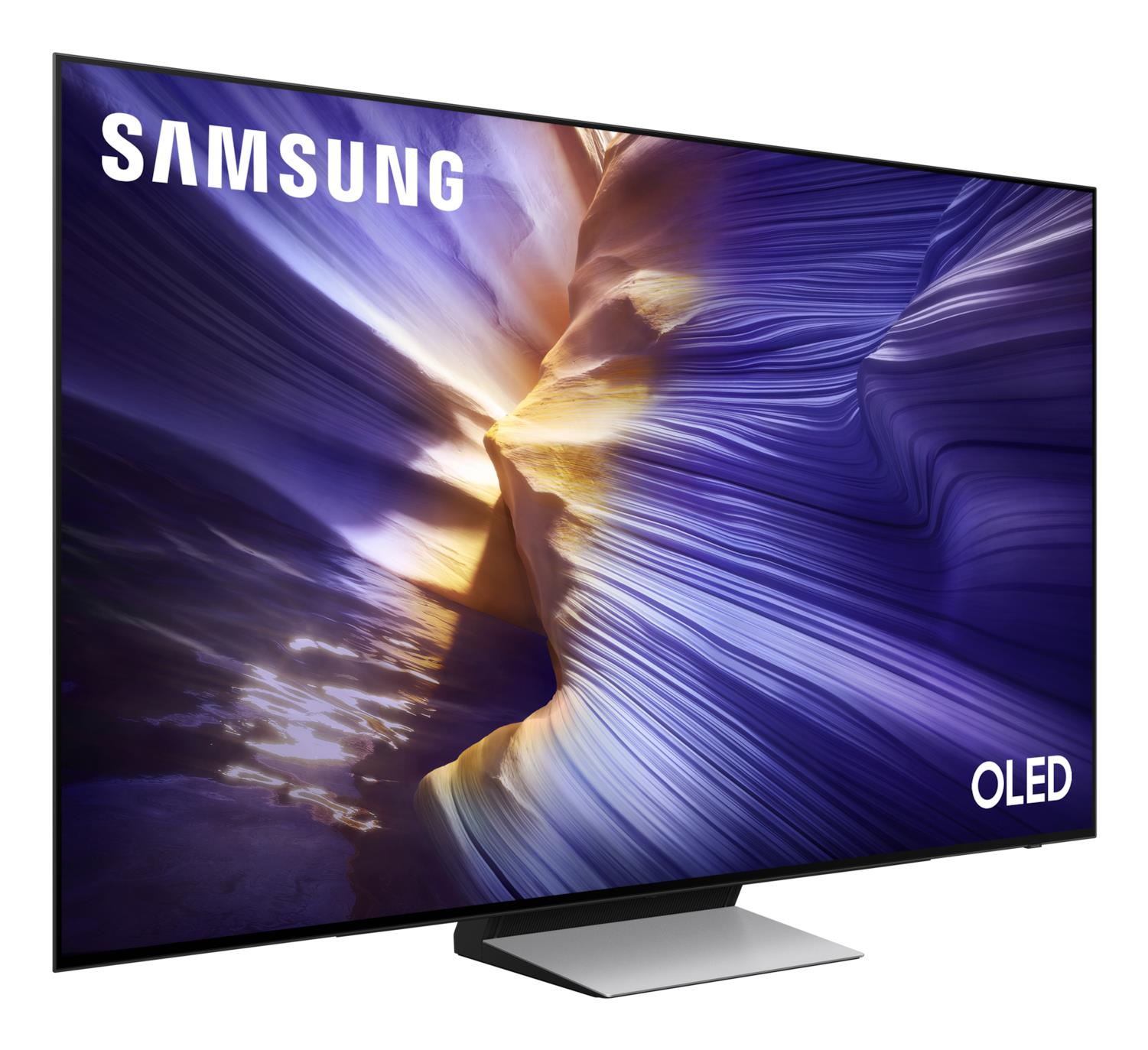 TV Set SAMSUNG 83" OLED/4K/Smart 3840x2160 Tizen Black QE83S90FAEXXH