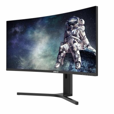 LCD Monitor DAHUA 34 " 3440 x 1440 pixels UltraWide Quad HD Native aspect ratio 21:9 LCD Curved DHI-LM34-E330CA