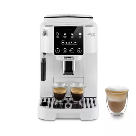 Delonghi | Coffee Maker | Magnifica Start ECAM220.20.W | Pump pressure 15 bar | Built-in milk frother | Fully automatic 