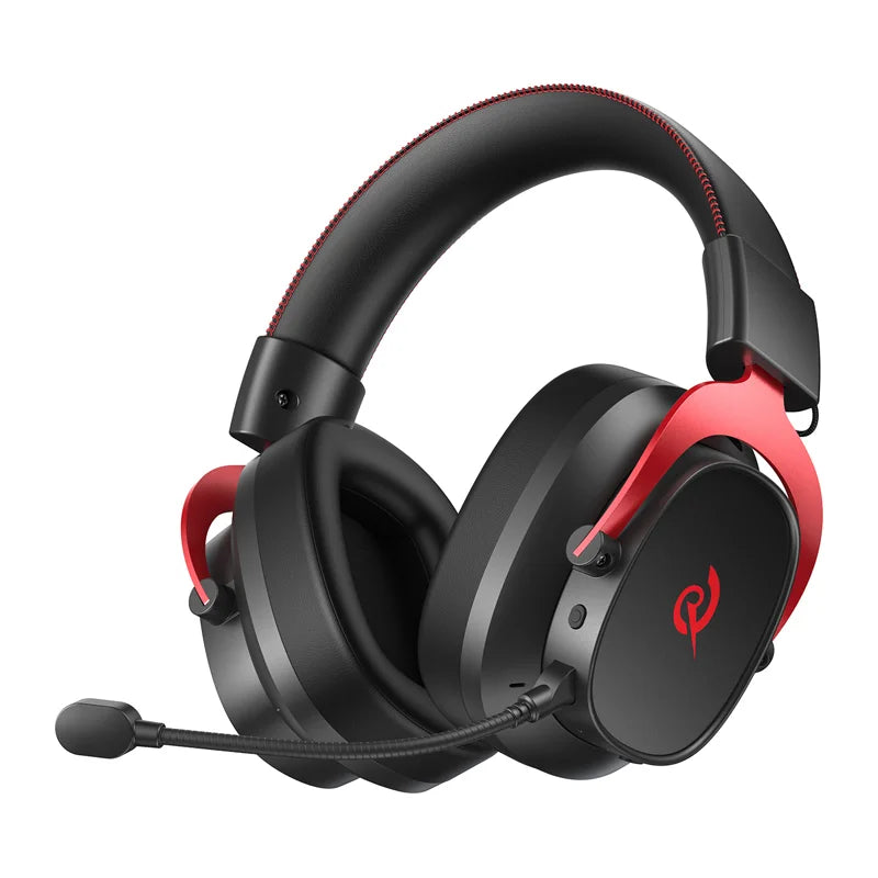 QCY Heroad VT200 Gaming Headphones (Black and Red) - Image 1