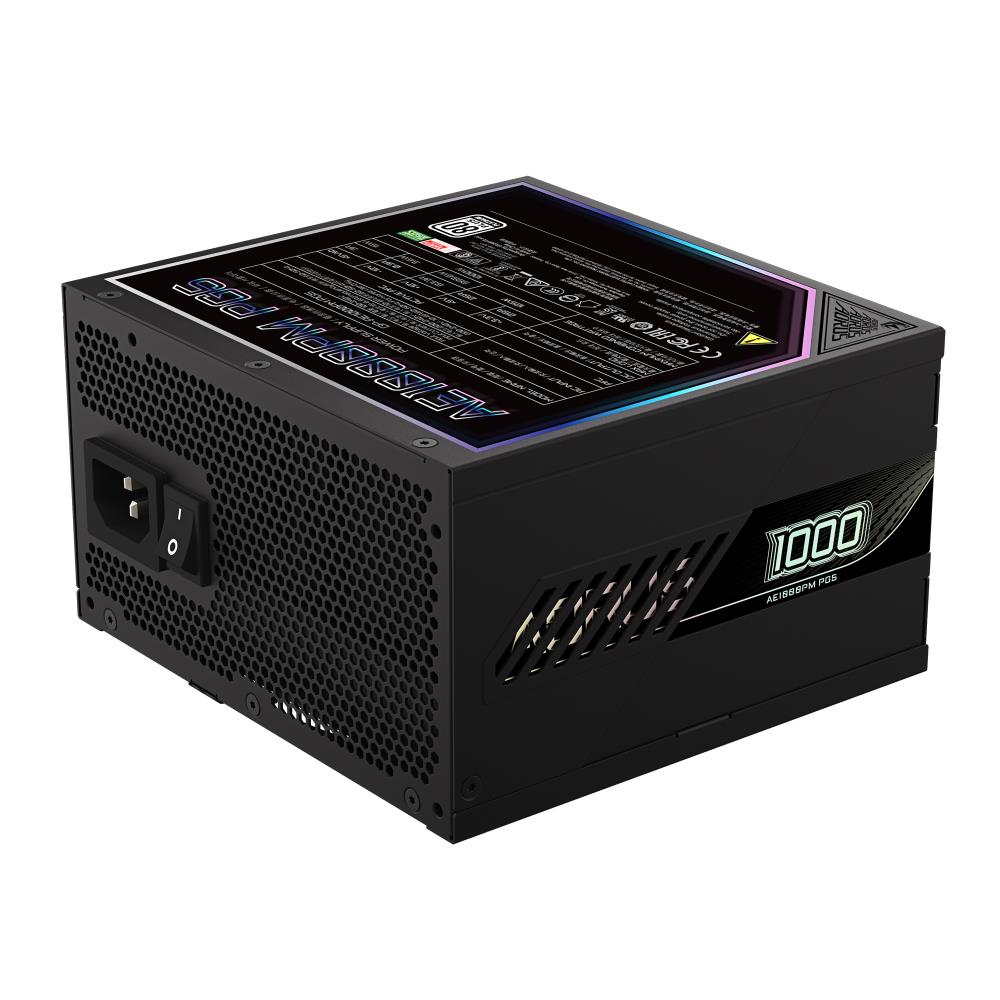 Power Supply NZXT GP-AE1000PM PG5 1000 Watts Efficiency 80 PLUS PLATINIUM PFC Active MTBF 100000 hours GP-AE1000PMPG5