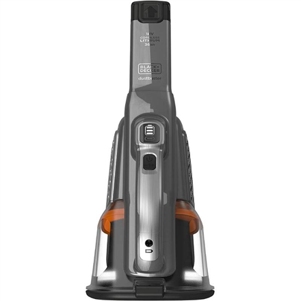 BLACK & DECKER Vacuum Cleaner | BHHV520JF-QW | Cordless | 36 W | 18 V | Operating time (max) 21 min | Grey/Black