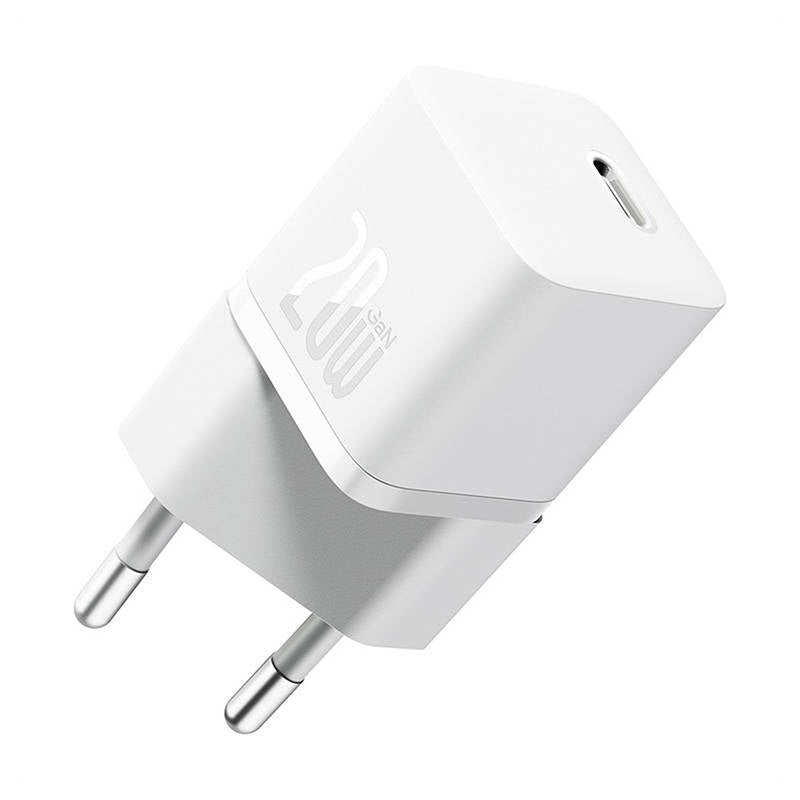 Mini wall charger Baseus GaN5 20W (white) - Image 2