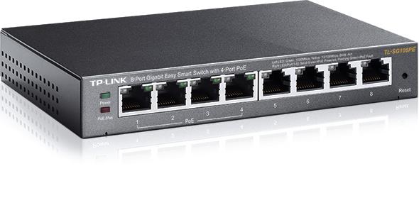 Switch TP-LINK PoE ports 4 TL-SG108PE