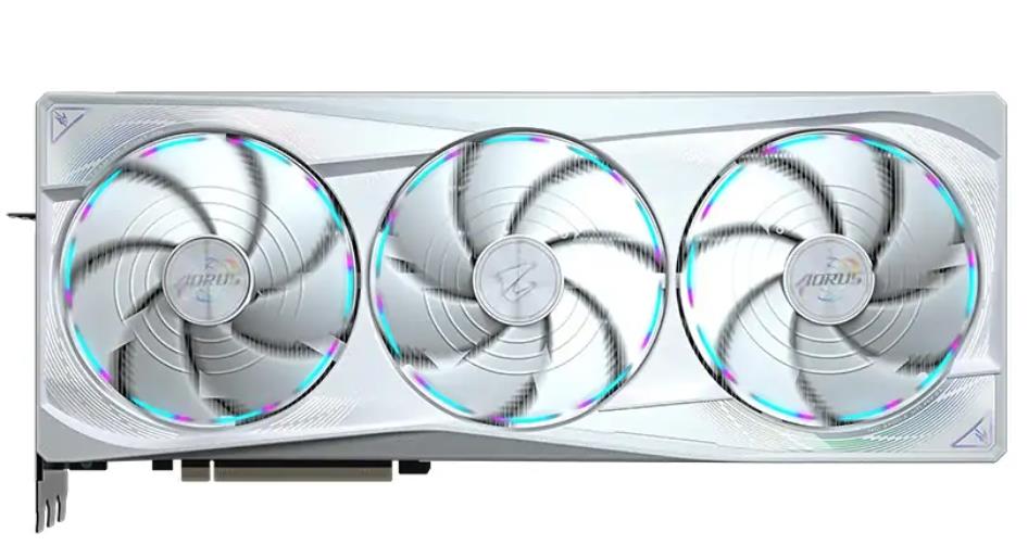 Graphics Card GIGABYTE NVIDIA GeForce RTX 5090 32 GB GDDR7 512 bit PCIE 5.0 16x GPU 2655 MHz Triple slot Fansink 1xHDMI 3xDisplayPort GV-N5090AORUSMICE-32GD