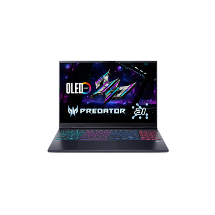 Acer | Predator Helios Neo 16S AI PHN16S-71-7556 | Abyssal Black | 16 " | OLED | WQXGA | 2560 x 1600 pixels | Intel Core