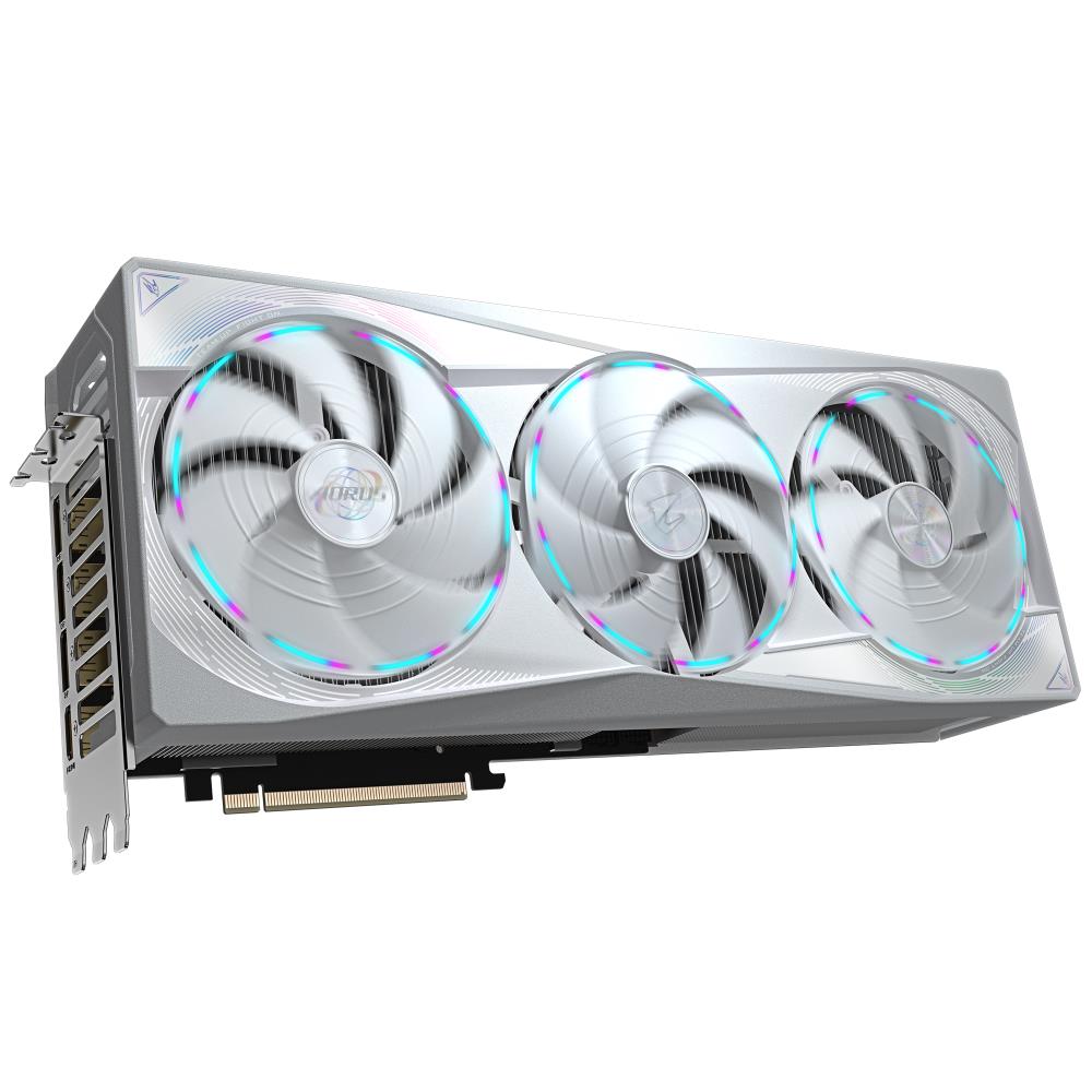Graphics Card GIGABYTE NVIDIA GeForce RTX 5080 16 GB GDDR7 256 bit PCIE 5.0 16x GPU 2617 MHz Dual Slot Fansink 1xHDMI 3xDisplayPort GV-N5080AORUSMICE-16GD