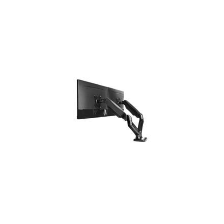 ICY BOX IB-MS304-T, Monitor stand with desk mounted base, for two screens, size up to 27'' | Raidsonic