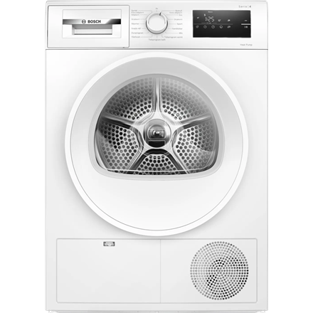Bosch Dryer machine with heat pump | WTH85V0MSN | Energy efficiency class E | Front loading | 8 kg | LED | Depth 61 cm |
