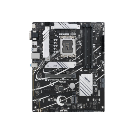 Asus | PRIME B760-PLUS D4 | Processor family Intel | Processor socket LGA1700 | DDR4 | Supported hard disk drive interfa