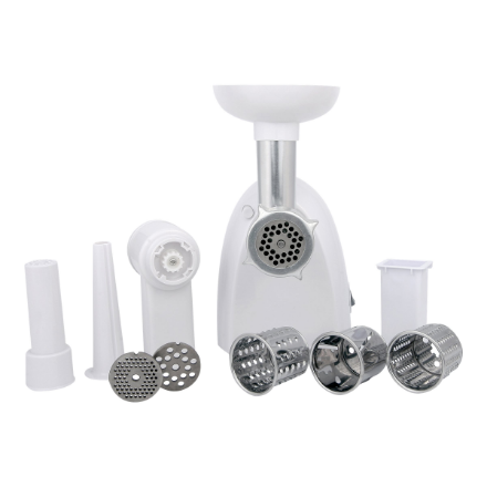 Camry | CR 4802 | White | 600-1500 W | Number of speeds 1 | Middle size sieve, mince sieve, poppy sieve, plunger, sausag