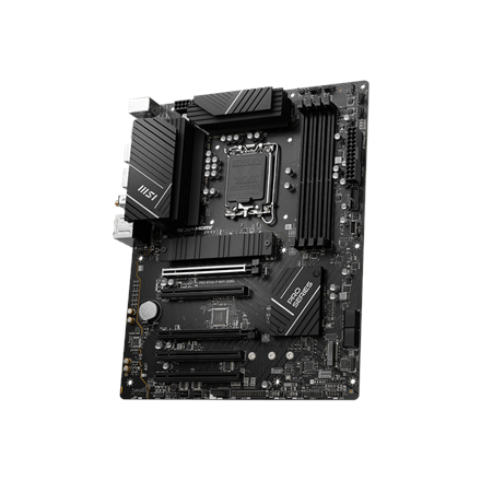 MSI | PRO B760-P WIFI DDR4 | Processor family Intel | Processor socket LGA1700 | DDR4 | Supported hard disk drive interf
