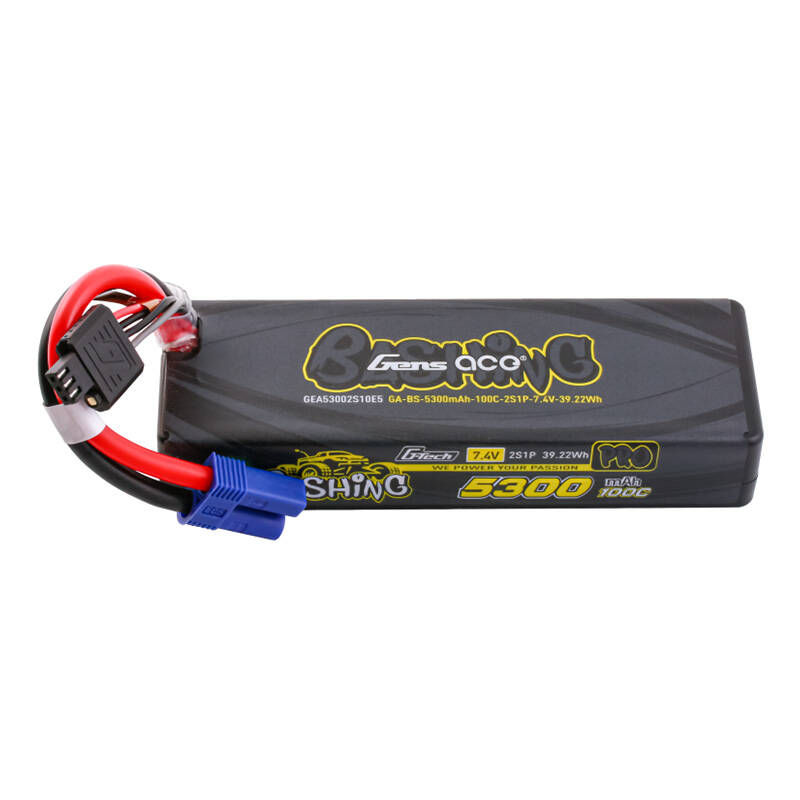 Gens ace G-Tech 5300mAh 7.4V 100C 2S1P Lipo z EC5 - Image 1