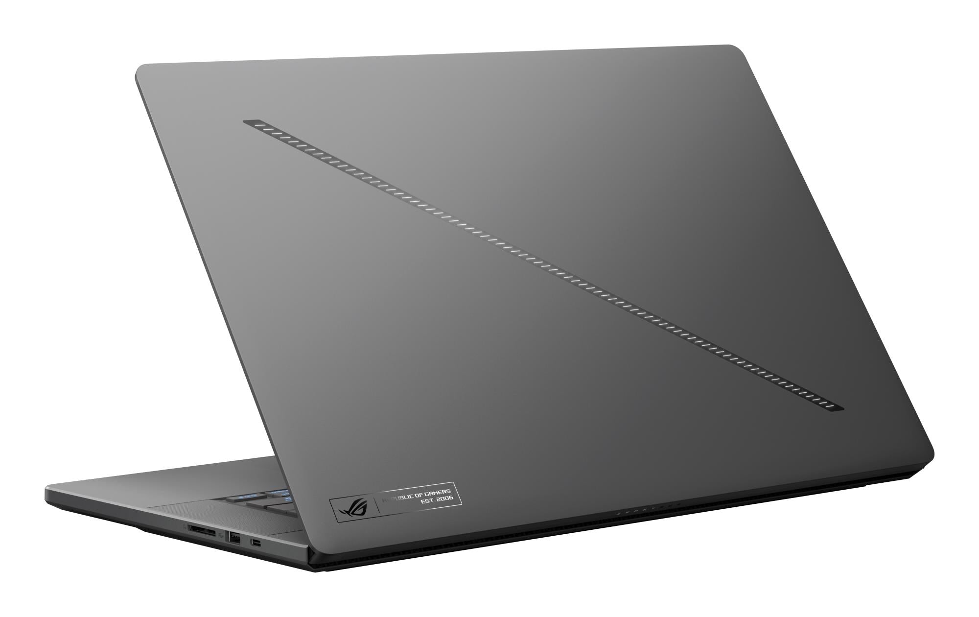 Notebook ASUS ROG Zephyrus G16 (2024) GA605 GA605KP-QR023W CPU AMD Ryzen AI 7 350 2000 MHz 16" 2560x1600 RAM 32GB LPDDR5x SSD 1TB NVIDIA GeForce RTX 5070 8GB ENG Card Reader SD Windows 11 Home Grey 1.85 kg 90NR0NC1-M00110