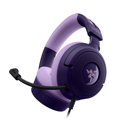 Razer Gaming Headset | Kraken V4 X | Wired | Microphone | Espeon & Umbreon Edition | Noise reduction
