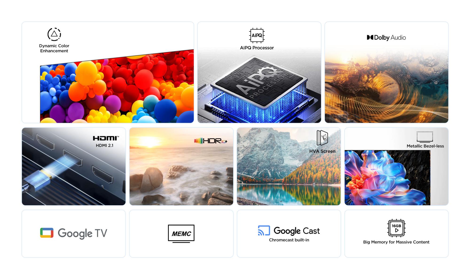 TV Set TCL 55 " 4K Ultra HD 3840 x 2160 pixels Flat 16:9 LED 55P69K