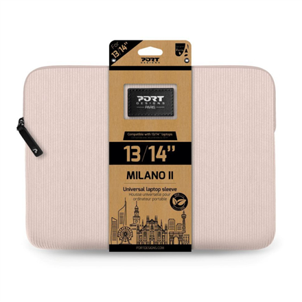 PORT DESIGNS MILANO II ECO SLEEVE 13/14 BLUSH PINK
