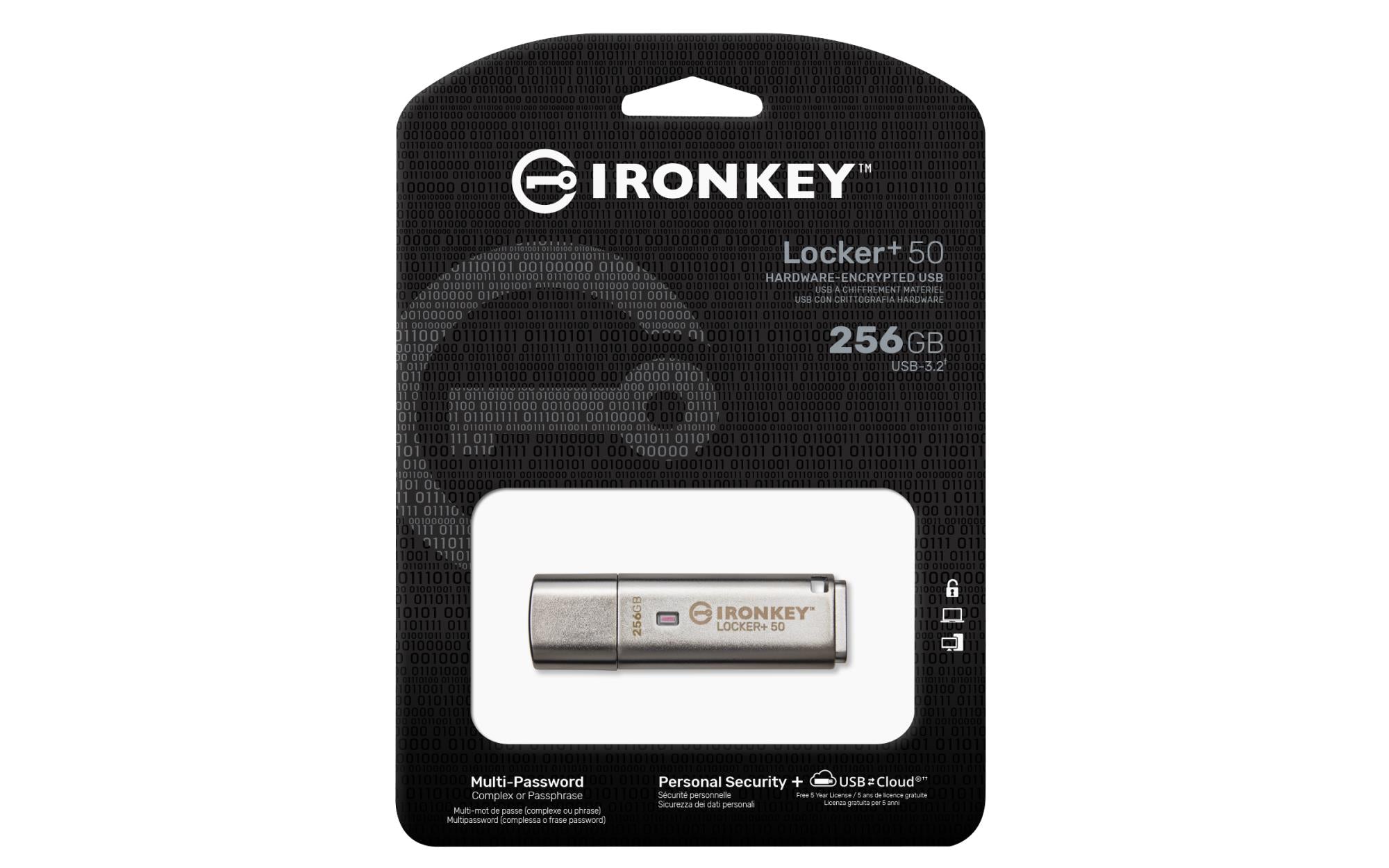 MEMORY DRIVE FLASH USB3.2/256GB IKLP50/256GB KINGSTON
