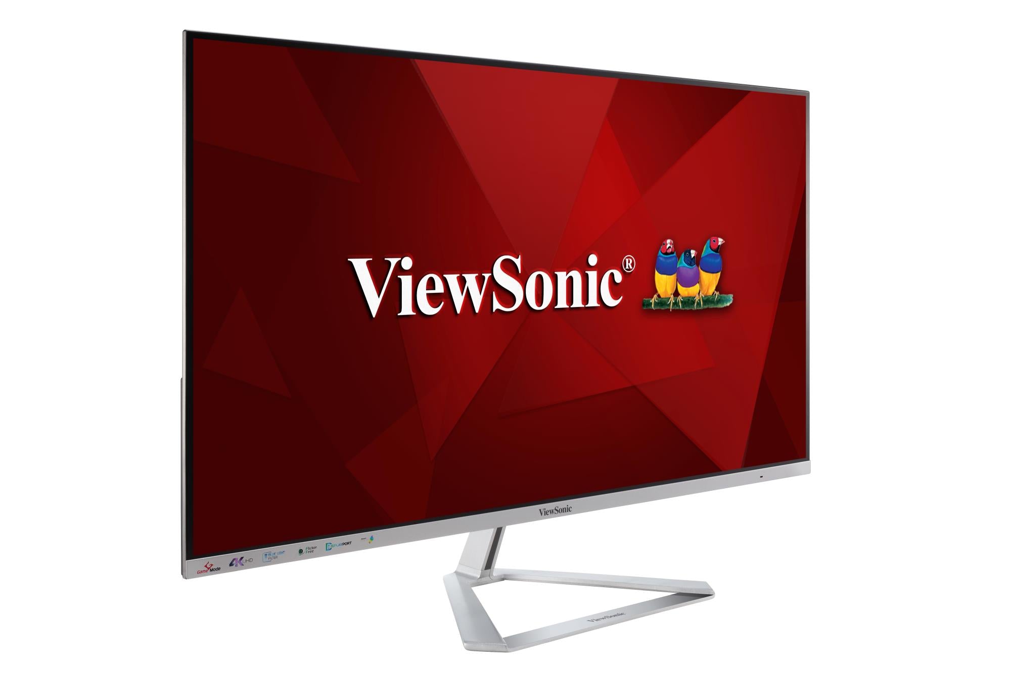 LCD Monitor VIEWSONIC VX3276-4K-mhd 31.5" Business/4K Panel MVA 16:9 8 ms Speakers Tilt Colour Silver VX3276-4K-MHD