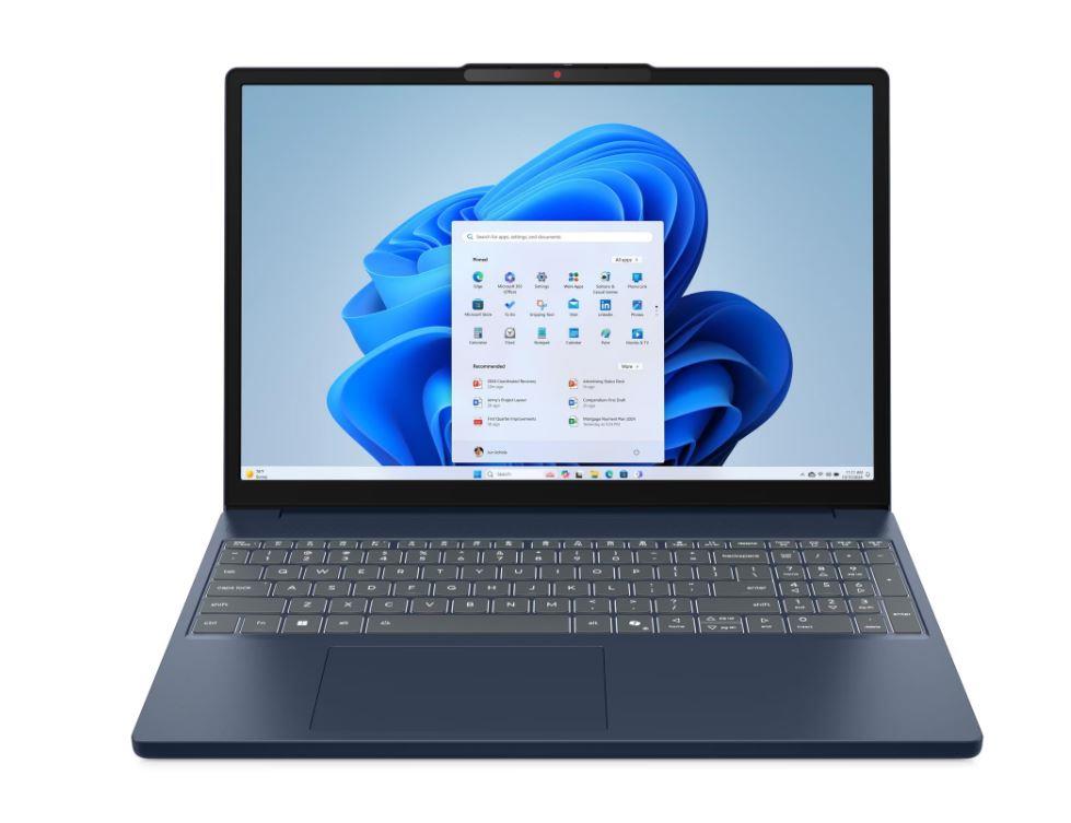 Notebook LENOVO IdeaPad Slim 3 15ARP10 CPU Ryzen 5 7533HS 3300 MHz 15.3" 1920x1200 RAM 16GB DDR5 4800 MHz SSD 512GB AMD Radeon 660M Integrated ENG Card Reader SD Windows 11 Home Blue 1.63 kg 83K70049PB