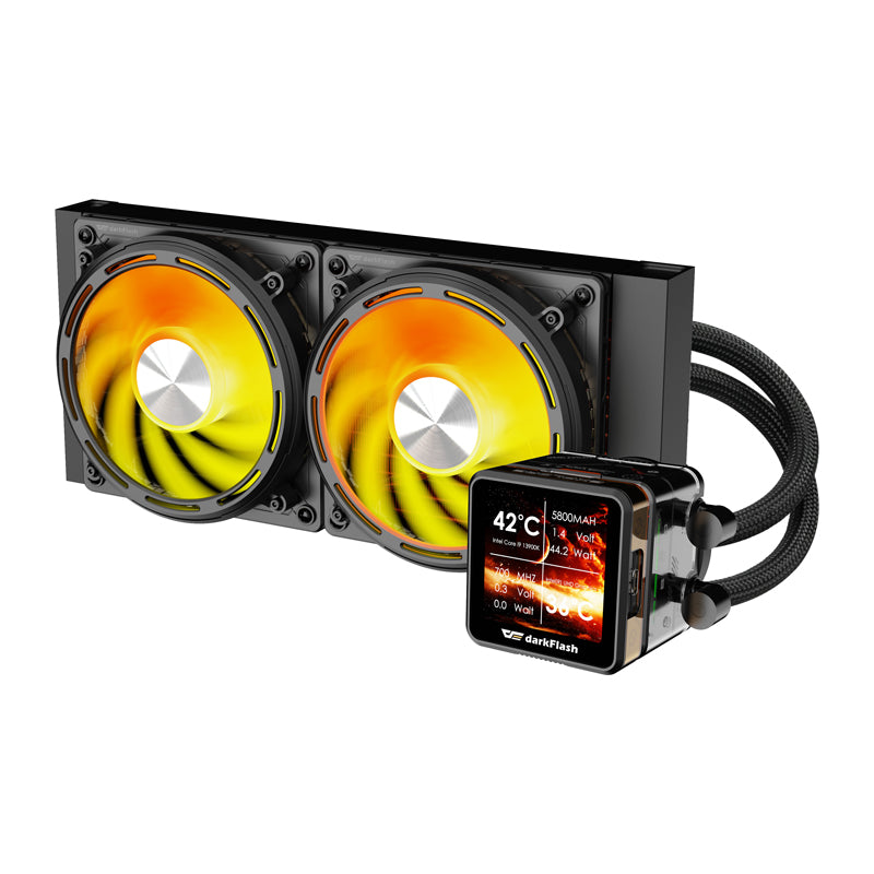 CPU water cooling DE240 (black) - Image 1