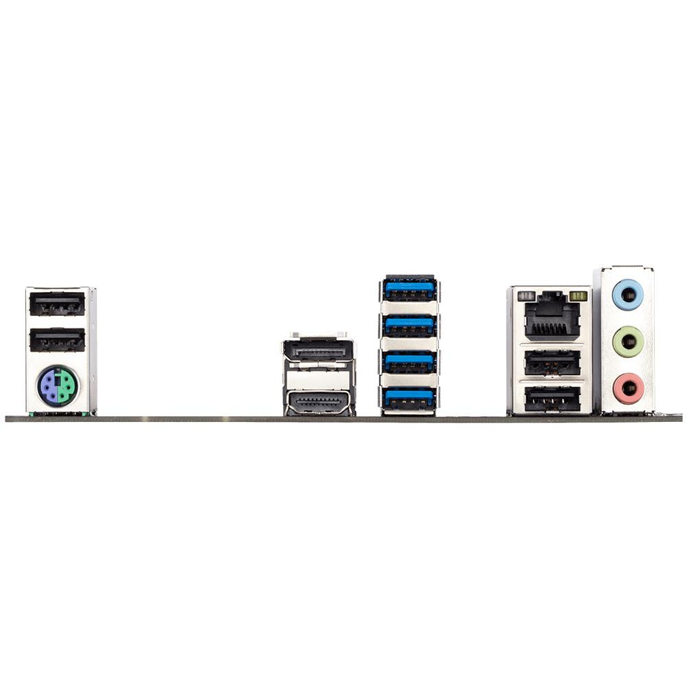 Mainboard GIGABYTE AMD B550 SAM4 Micro-ATX Memory DDR4 Memory slots 4 1xPCI-Express 3.0 1x 1xPCI-Express 4.0 16x 2xM.2 1xHDMI 1xDisplayPort 2xAudio-In 1xAudio-Out 4xUSB 2.0 4xUSB 3.2 1xPS/2 1xRJ45 B550MK1.1