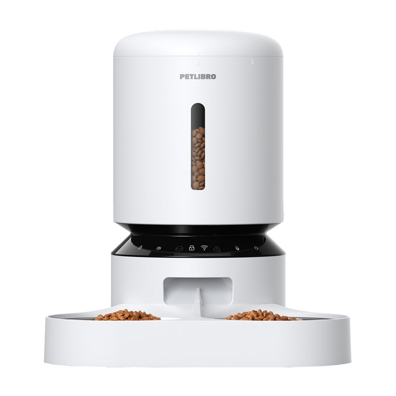 Petlibro Granary food dispenser with double bowl, Wifi, 5L(white) - Image 2