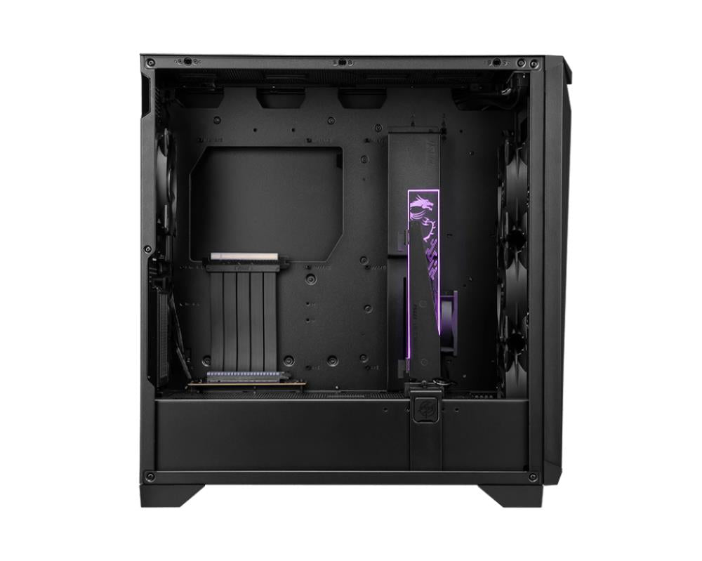 Case MSI MPG GUNGNIR 300P AIRFLOW MidiTower Case product features Transparent panel Not included ATX EATX MicroATX MiniITX Colour Black MPGGUNGNIR300PAIRFLOW
