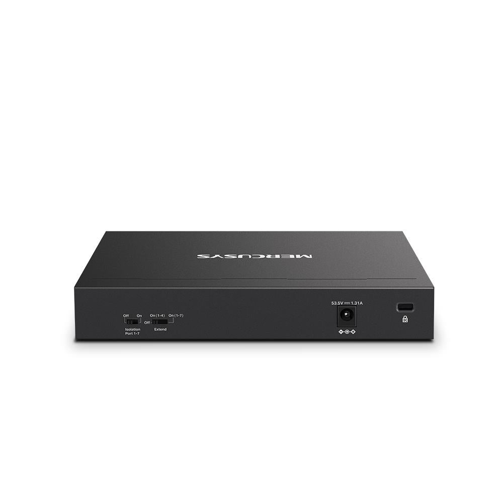 Switch MERCUSYS MS108GP Desktop/pedestal 8x10Base-T / 100Base-TX / 1000Base-T PoE+ ports 7 MS108GP