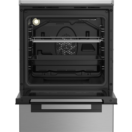 INDESIT Cooker | I5G5PMX | Hob type Gas | Oven type Electric | Stainless Steel | Width 50 cm | Depth 60 cm | Grilling | 