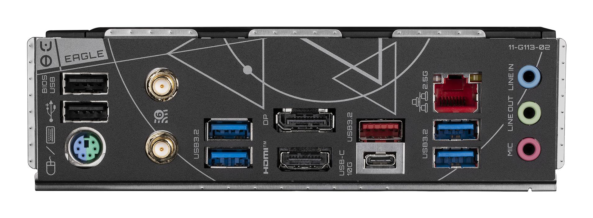 Mainboard GIGABYTE Intel Z790 Express LGA 1700 ATX RAM DDR5-SDRAM 4xSlots Wi-Fi Yes Bluetooth Yes 3xNumber of M.2 (M) slots Z790EAGLEAX1.2