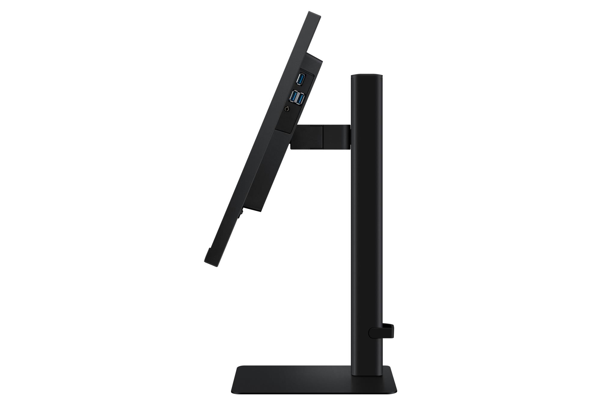 LCD Monitor SAMSUNG 24" Panel IPS 2560x1440 16:9 100 Hz 5 ms Swivel Pivot Height adjustable Tilt Colour Black LS24D600EAUXEN