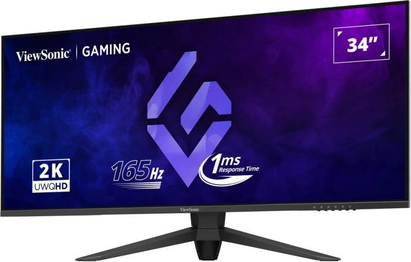 LCD Monitor VIEWSONIC 34" Gaming/21 : 9 Panel VA 3440x1440 21:9 165 Hz Matte 1 ms Swivel Height adjustable Tilt Colour Black VX3480-2K-PRO