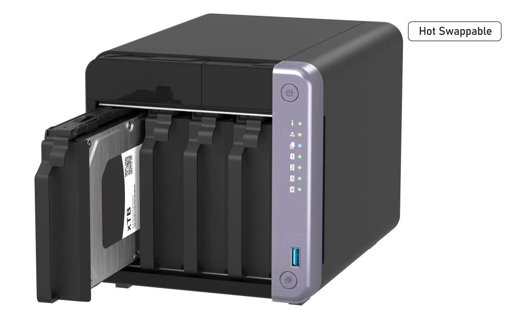 NAS STORAGE TOWER 4BAY/NO HDD TS-432X-4G QNAP