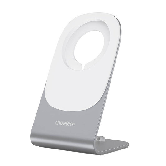 Ładowarka bezprzewodowa z uchwytem Choetech T518-F+H046, 15W (biała) - Product Image 2