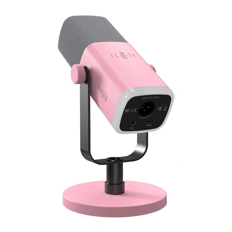 Fifine AM8 Gaming Microphone (Pink) - Image 3